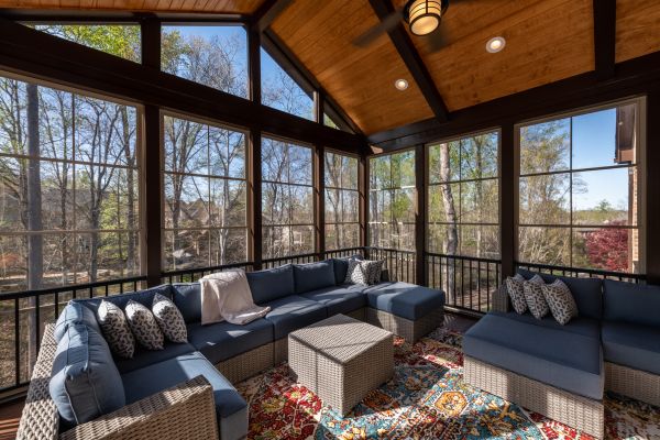 Porch Enclosure Installation in Ravenna